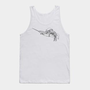 Horse and Narwal Tank Top